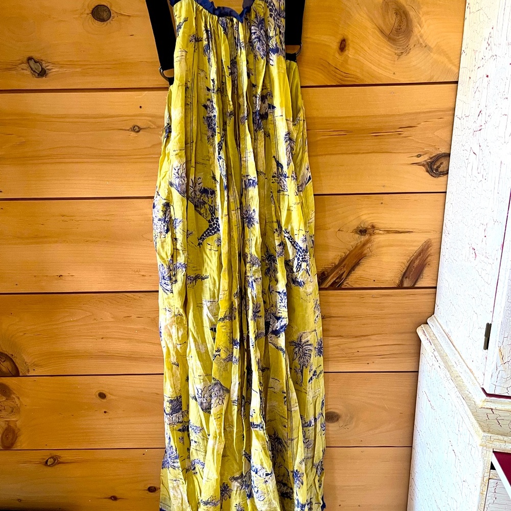 Free people maxi dress toile large